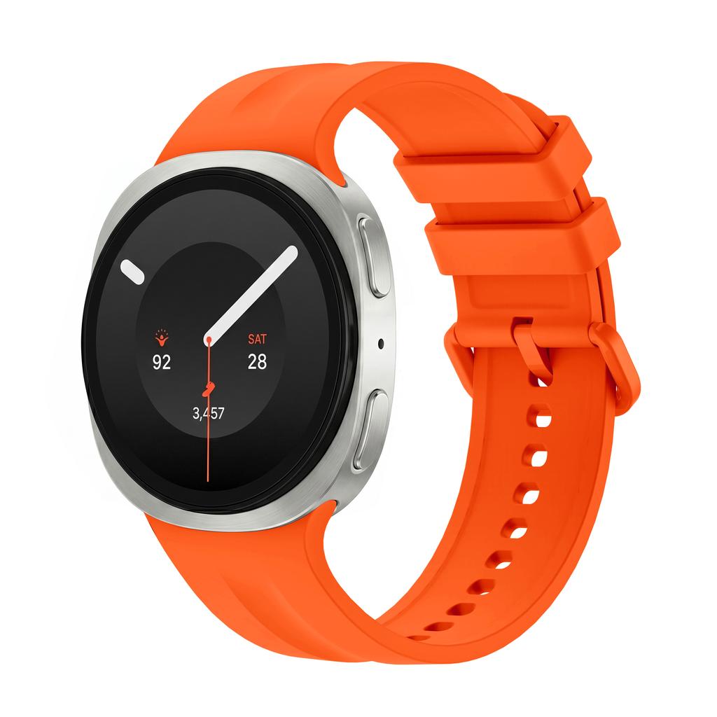 Official 1:1 Silicone Strap For Samsung Galaxy Watch 9 8 40mm 44mm Comfortable Bracelet For Galaxy Watch 8Classic 46mm Accessory