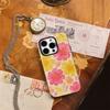 Golden Bloom Bliss Phone Case for IPhone 16 15 14 13 12 11 X XS XR XSMAX 7 8 Pro Max Plus Double-layer Back Cover
