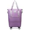 Universal wheel expandable luggage Large capacity dry and wet separation storage travel fitness bag lightweight luggage