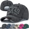 Unisex Vintage Classic Baseball Cap TEXAS Letter Embroidery Washed Cotton Chic Cap For Man Women Outdoor Casual Dad Hats
