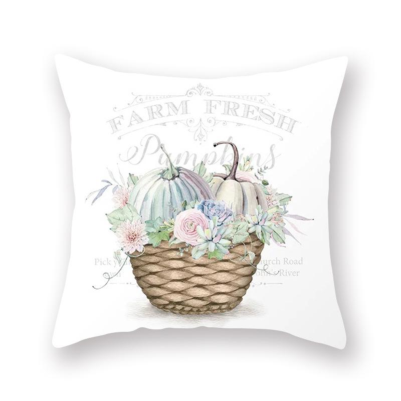 Pumpkin Pillowcase Farm Decor Cushion Cover Pillowcase Sofa Car Office Pillowcase Fall Home Decor