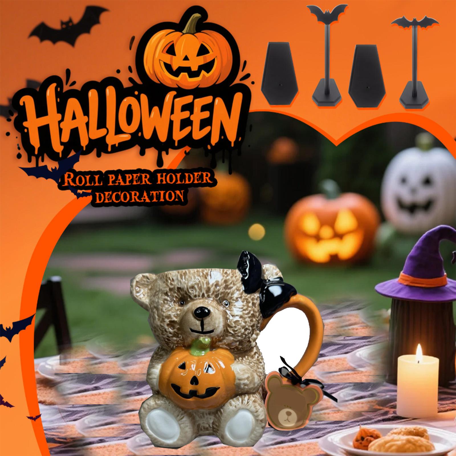 

Милая кофейная чашка в виде тыквы - Украшение на Хэллоуин - Чашка в виде медведя One Size