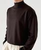 ORIGINALDAY [2Pack] Soft Mock Neck Long Sleeve T-Shirt 3 Colors