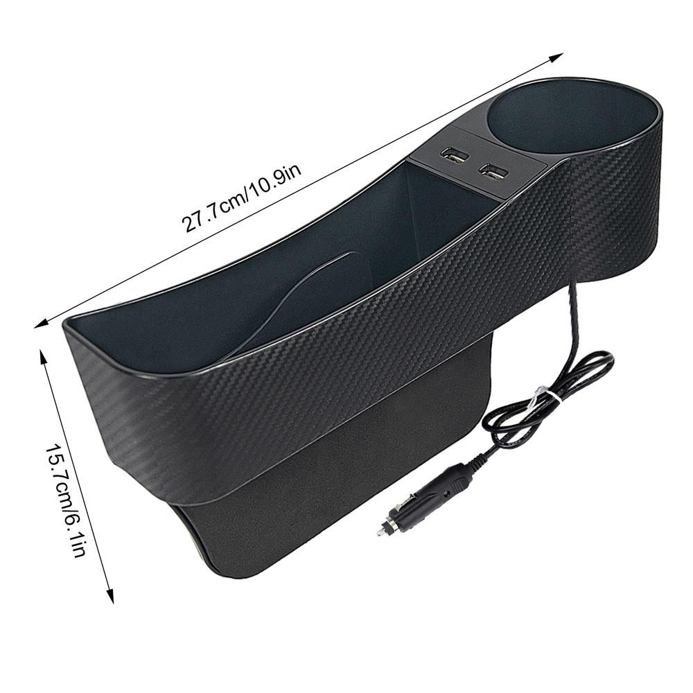 

Подстаканник для автомобильного сиденья, органайзер для кофейных чашек, ударопрочный автомобильный органайзер для сиденья, подстаканник для кофе, подходит для минивэнов, внедорожников чёрный