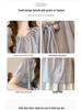 Plus Size Floral 3D Patchwork Chiffon T-shirt - Women's Summer Short Sleeve Loose Fit Top