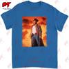 Walker Texas Ranger Chuck Norris With A Beautiful Sunset T-shirt B02E