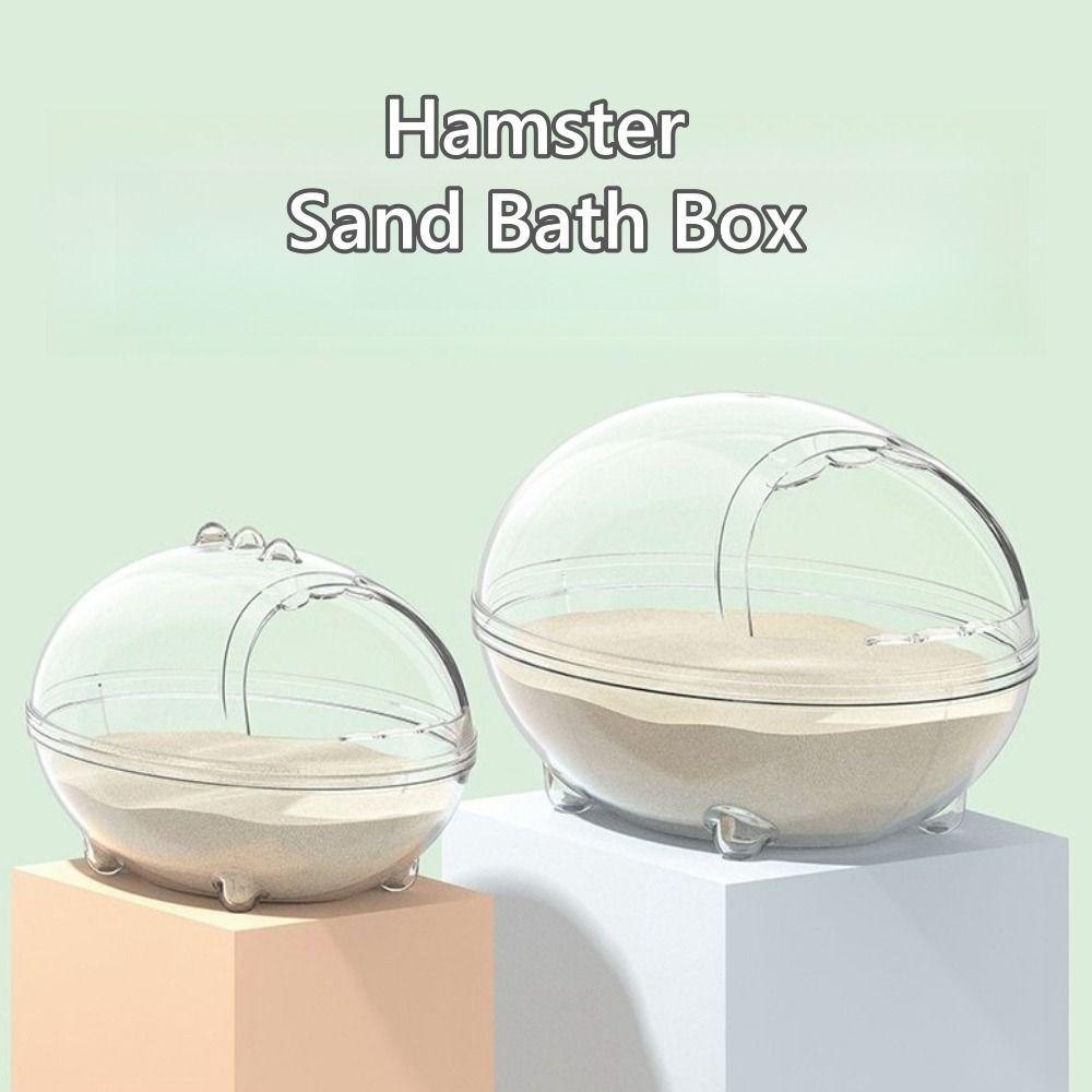 Plastic Hamster Bathtub Dinosaur Style Small Pet Cleaning Tool Hamsters Bathroom for Small Animals