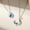 Tancise S925 Sterling Silver Luxury Personality Pendant Necklace Women's Classic Tide Necklace