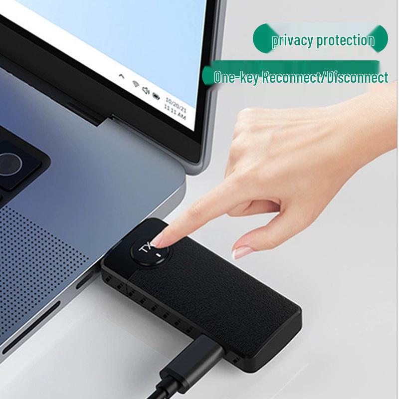 HDMI Wireless Screen Mirroring Device - 50m Range for TVs, Computers, Laptops, and Projectors