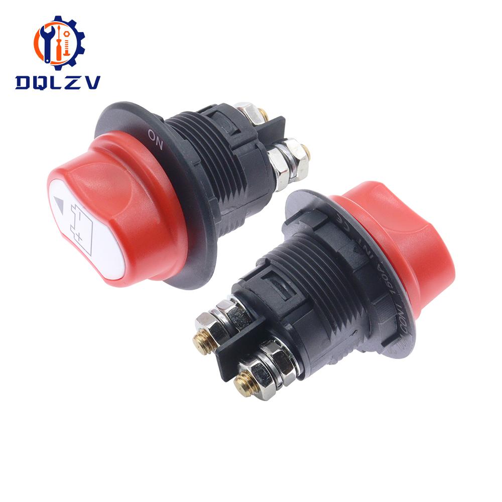 DC 32V Car Battery Switch Disconnecter Power Isolator 50A 100A 200A 300A Cut Off Rally Switch Kit For Car Motorcycle Truck Boat