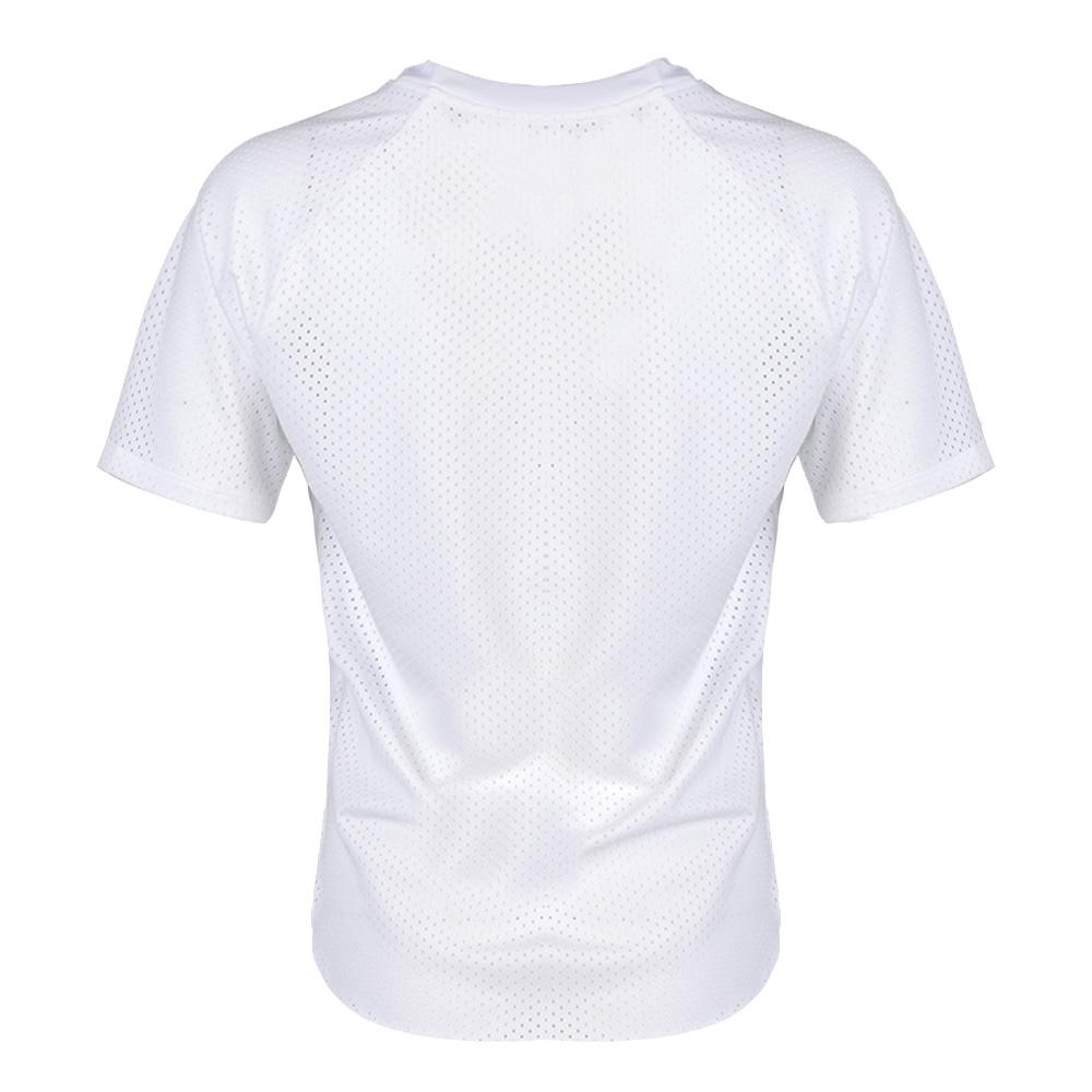 Nike City Sleek Solid Color Breathable Comfortable Pullover Short Sleeve T-Shirt Women Tops White AQ5168-100