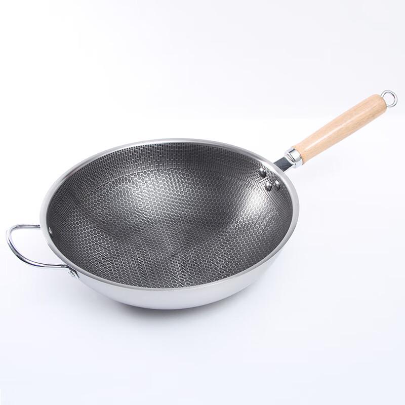 Sanjiaolong Xinuann Edelstahl Wok