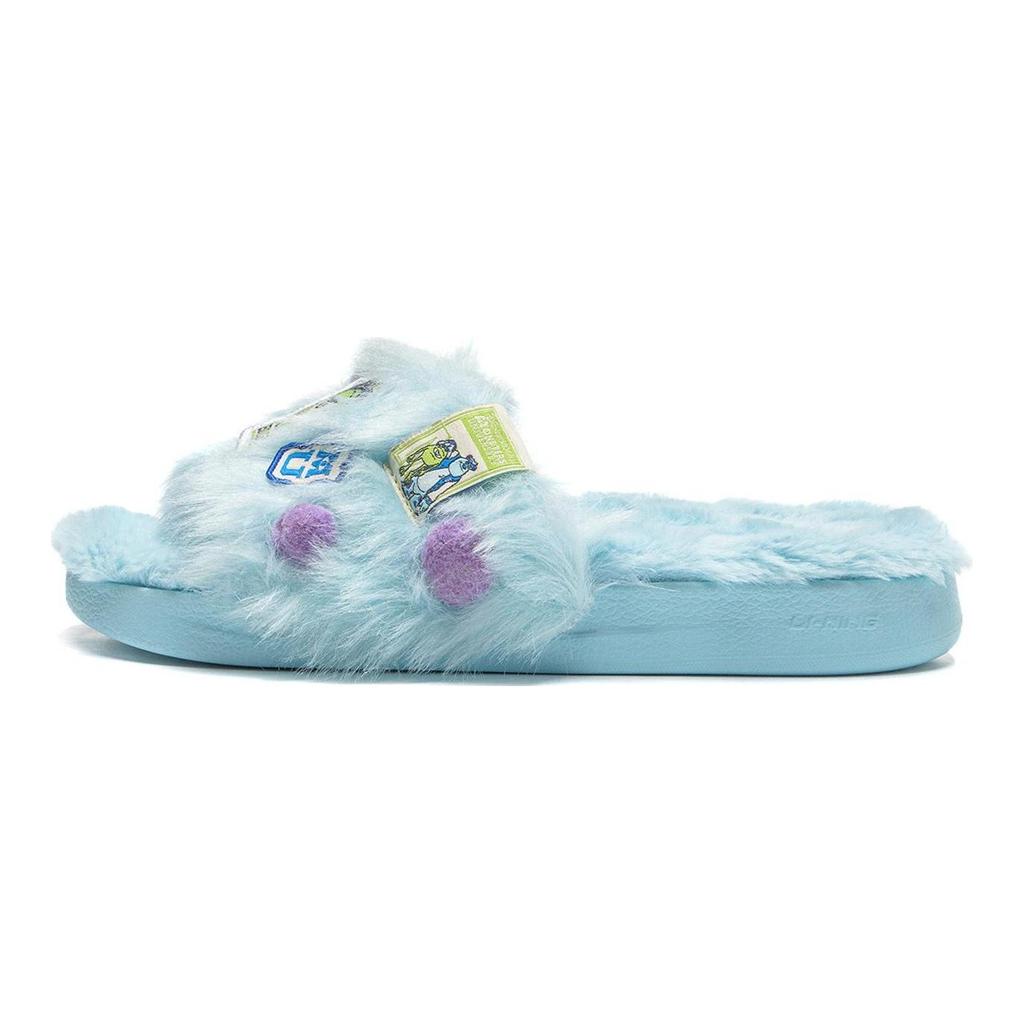 DISHINIGUAISHOUDAXUE x Li Ning Slide Slippers Women's Blue AGAT024-1