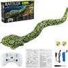 Fun Amphibious Realistic Prank Toy Remote Control Snake Waterproof RC Snake with Wireless Remote, Rechargeable Battery Perfect for Water & Land Use