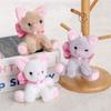 Bow Kitten Doll Pendant Plush Toy Cat Doll Keychain Gift Girls Bag Pendant Doll