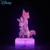 Zootopia Cute Anime  Bedroom Decoration Usb Night Lights Kids Birthday Personalized Gift Aesthetic Room Decor