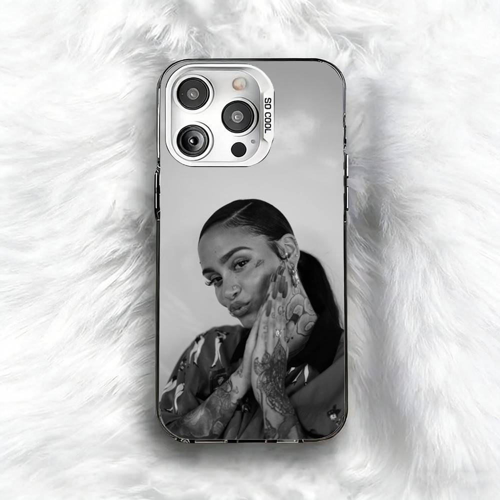 Singer K-Kehlani P-Parrish Print Phone Case For iPhone 16 17 15 14 12 13 Pro Max Black Color Shockproof Cover