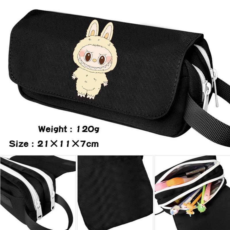 

Cartoon Cute printed Canvas Pencil Case Light Weight Supplies Stationery School Pencil Bag for Student Boy Girl Kid Gift