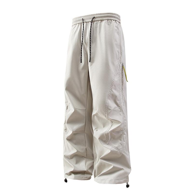 Mountain Outdoor Soft Shell Assault Pants Men's Three Proof Quick Drying Paratrooper Pants Loose Hiking and Mountaineering Work Pants