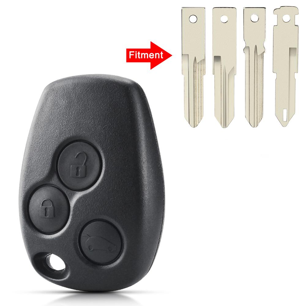 Für Renault Dacia Modus Clio 3 Twingo Kangoo Duster Fluence Für Nissan Almera Schlüsselanhänger 2/3 Tasten Schlüsselhülle Fernbedienungsgehäuse Abdeckung