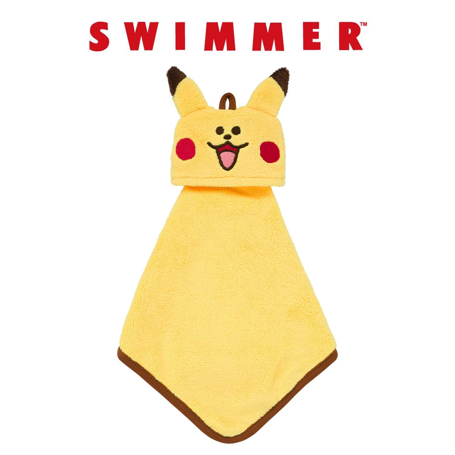 

Оригинал из Pokémon Center Полотенце для рук SWIMMER Талисман Хентеко Милый Пикачу
