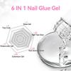BORN PRETTY 6-in-1 Nail Gel: Base, Top Coat & Adhesive
