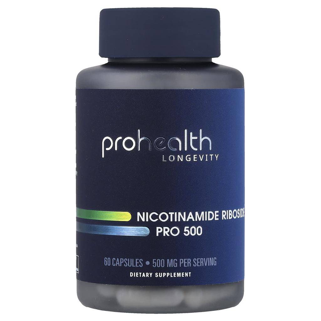 ProHealth Longevity Niacinamide Riboside Pro 500, 60 Capsules