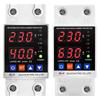 Automatic Reset Voltage Protector 40A/63A 220V Overvoltage Over Current Protection Device Din Rail for Home Office Appliance