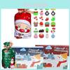 Spännande adventskalender med squishy-leksaksbilar för barn, för stresslindring och sensorisk lek