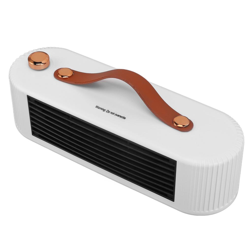 Portable Electric Heater Adjustable PTC Fast Heating Overheat Protection Small Space Heater for