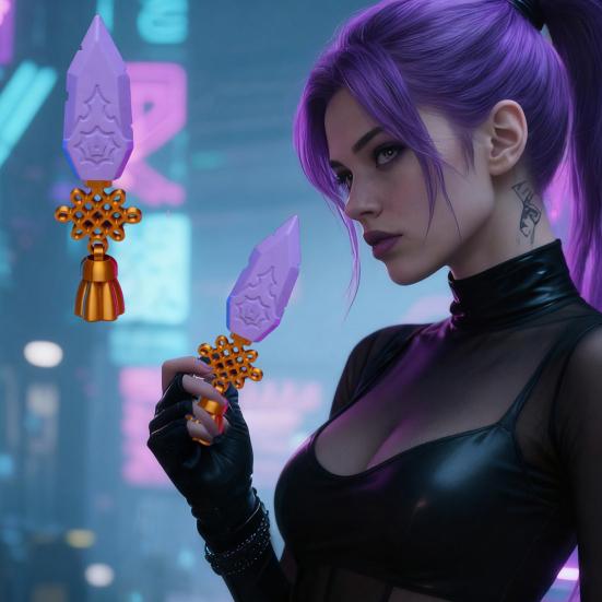 Anime Idol Cosplay Rekvizita Korea Pop Girl Kostým Doplněk 3D Tištěná Cosplay Zbraň pro Srazy Fanoušků Comic-Con Cosplay Párty