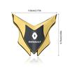 Hub Caps 3D Metal Car Styling Sticker Emblem Badge Decals Automobiles For Renault Grand Scenic 4 XMOD Megane Clio 4 Laguna 2 3 C