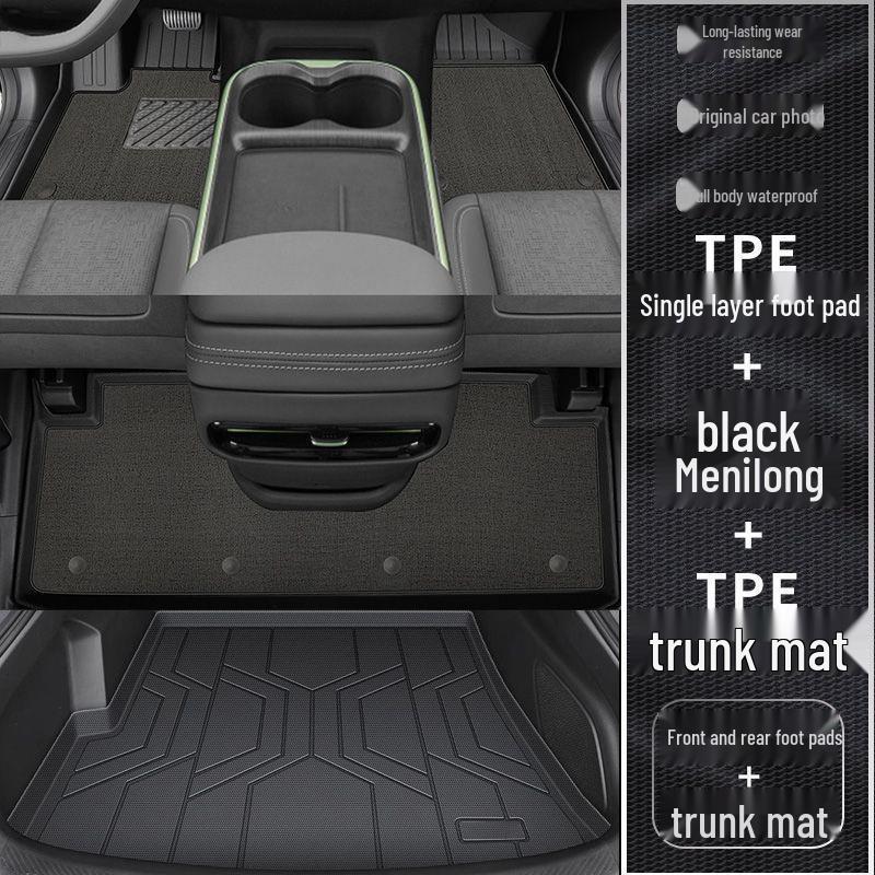 Original BENTENG Yuyi 03 TPE Full Coverage Floor & Trunk Mats