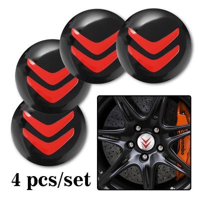 4Pcs 56mm Car Wheel Stickers Center Hub Cap Car Emblem Badge Decal For C1 DS3 C2 C3 Vts C4 Saxo C4L C5 C6 C8 Xsara C3-XR