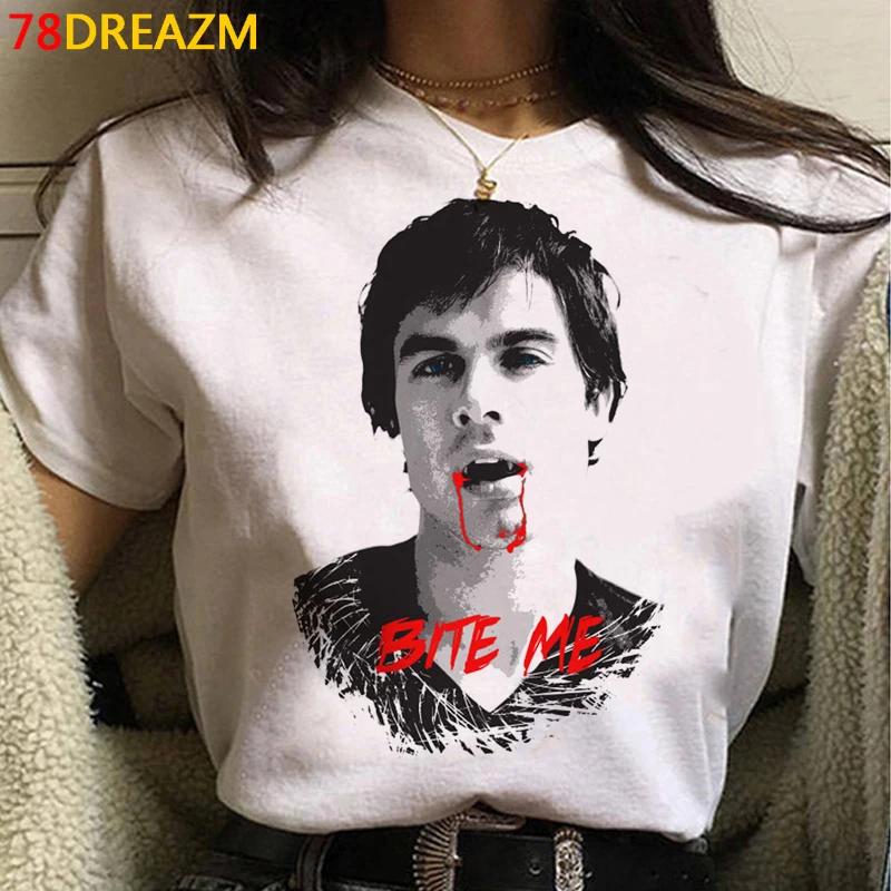 The Vampire Diaries TV Inspired T-Shirt the Vampire Diaries t shirt ulzzang casual aesthetic t shirt top tees Unisex T-Shirt