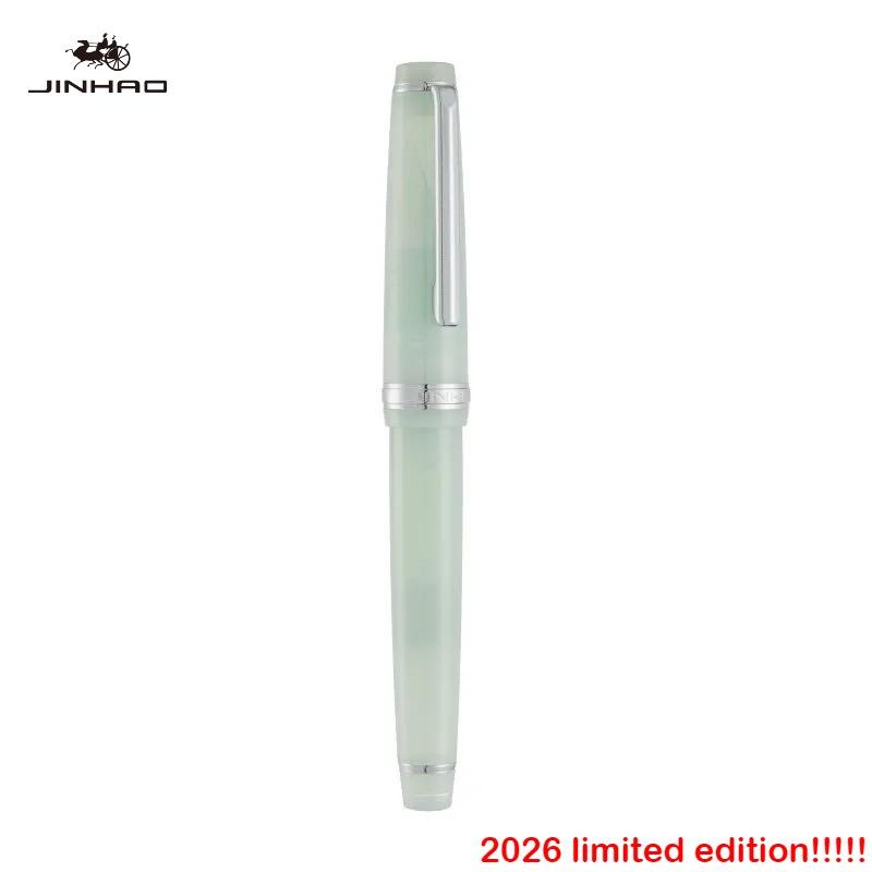 2026 Limited Colors JINHAO 82 Fountain Pen Rose Gold Clip EF/F/M Macaron Color Calligraphy Pen Stationery School Office Supplies