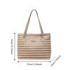 Parent Shoulder Bag Bohemian Beach Bag Beach Handbag Strip Shoulder Bag Straw Woven Bag  Streetwear