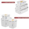 Fresh Preservation Refrigerator Storage Box Multifunctional Food Case  Kitchen Organizer