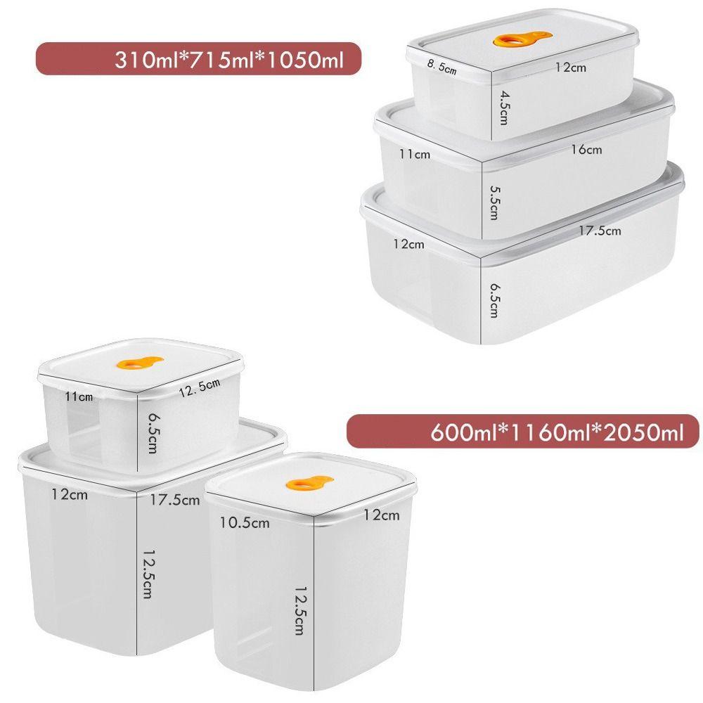 Fresh Preservation Refrigerator Storage Box Multifunctional Food Case  Kitchen Organizer