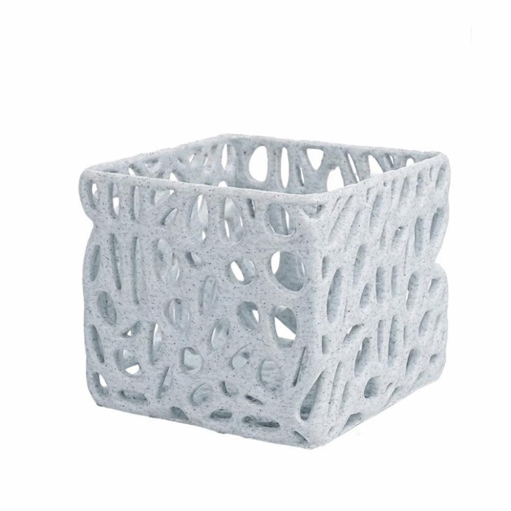 Porous Structure Fish Hiding Cave Hollow Shrimp Shelter Aquarium Planter Pot Aquarium Decor Square