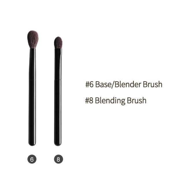 

OVW 2 шт. коза профессиональные косметические кисти для макияжа инструменты натуральные волосы черная живопись деревянная ручка brochas maquillaje pelo natura