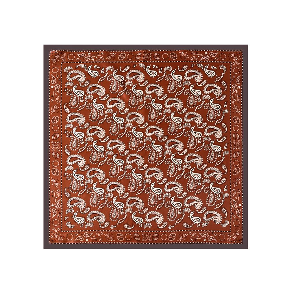 New Silk Scarf Ladies Cashew Printed Wrap Scarf Satin Scarf Satin Scarf Satin Large Square Scarf Shawl