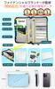 Household Management Pouch Savings Passport Case Gift Large Capacity Polyester Clear Zip Cases 2 Clear Card [FeasibleSite] [Develop Skills] (4 +
