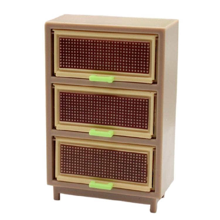 

Dollhouses Furnishings Cabinet Model Life Scene for Living Room Kitchen Decoration Cupboard Craft Miniature Decors 1