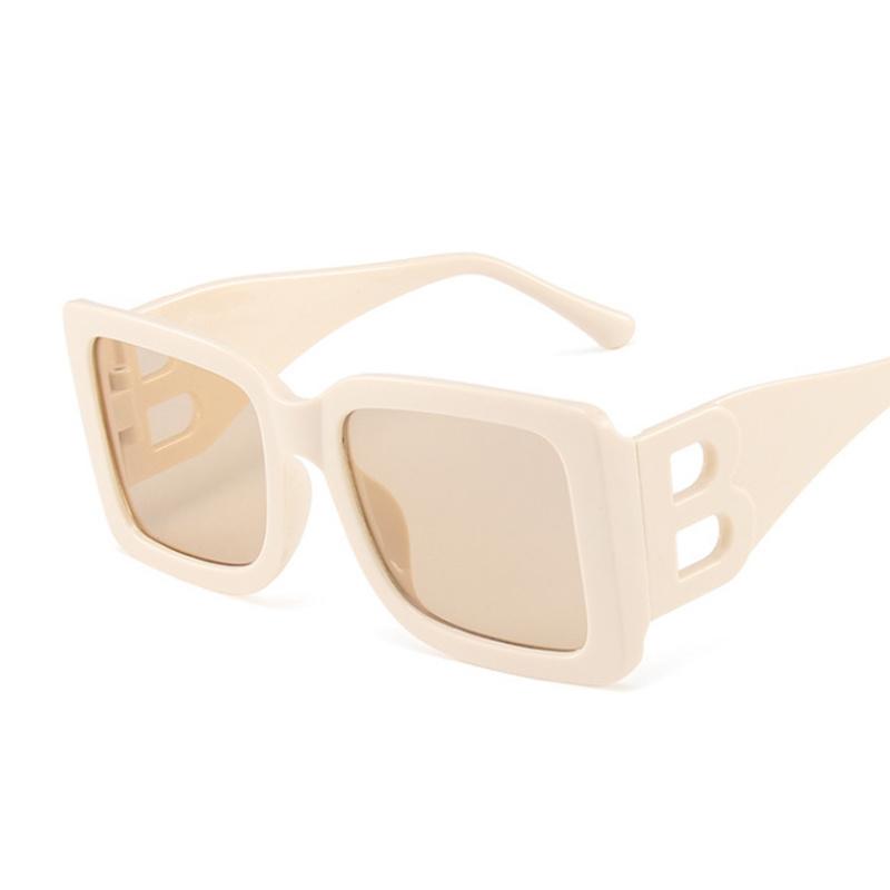 Oversized Square Vintage Sunglasses Fashion Designer Brand Cat Eye Sun Glasses for Women Stylish Oculos De Sol