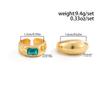 Kunjoe  New Square Zircon Adjustable Toe Rings Simple Opening Crystal Toe Ring Women Punk Summer Beach Fashion Jewelry Gift