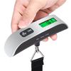 50kg Draagbare Hangweegschaal Elektronische Handbagage Weegschaal Digitale Weergave Koffer 110lb Reis Bagage Tas Weeg Gereedschap