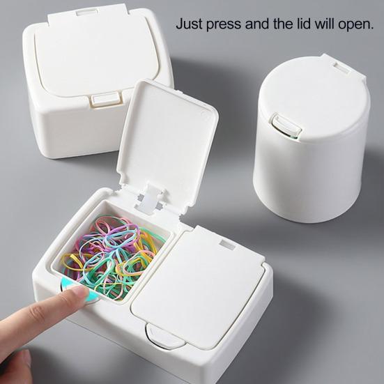 5 Stück Mini-Aufbewahrungsboxen Schubladen-Aufbewahrungsbox mit Pop-Up-Deckel Schreibtisch-Aufbewahrungsorganizer für Büro, Zuhause, Aufbewahrung kleiner Gegenstände