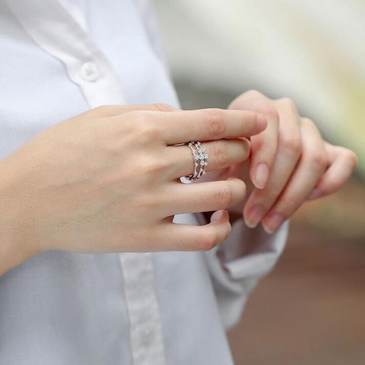 

Меньшинство Высокое качество Ощущение Кратковременное Кольцо Женское По всему Небу Звезда Высыхает Многочисленные Звезды Холодный Ветер No. 10