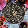 Tailai Black Sun Constellation Crystal Display Plate